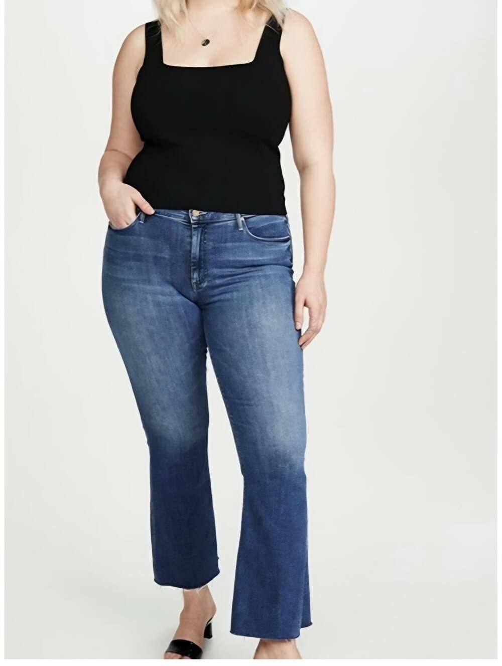 MOTHER The Weekender Fray A Groovy Kind of Love Flare Jeans Size 32